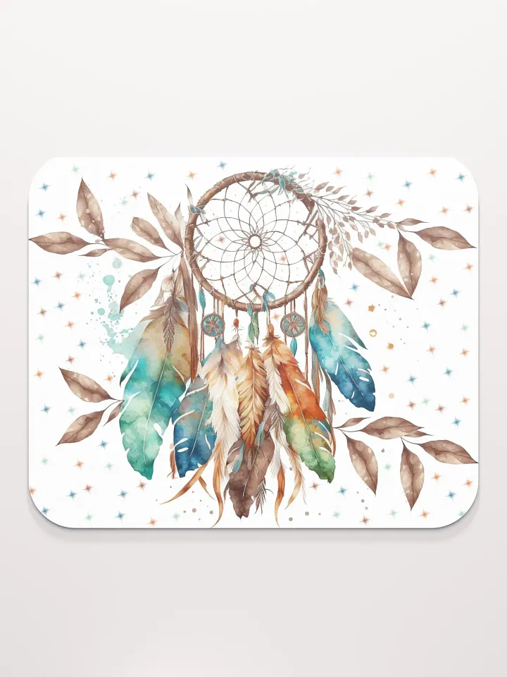 An Neutral Color Dream Catcher Mousepad product image (2)