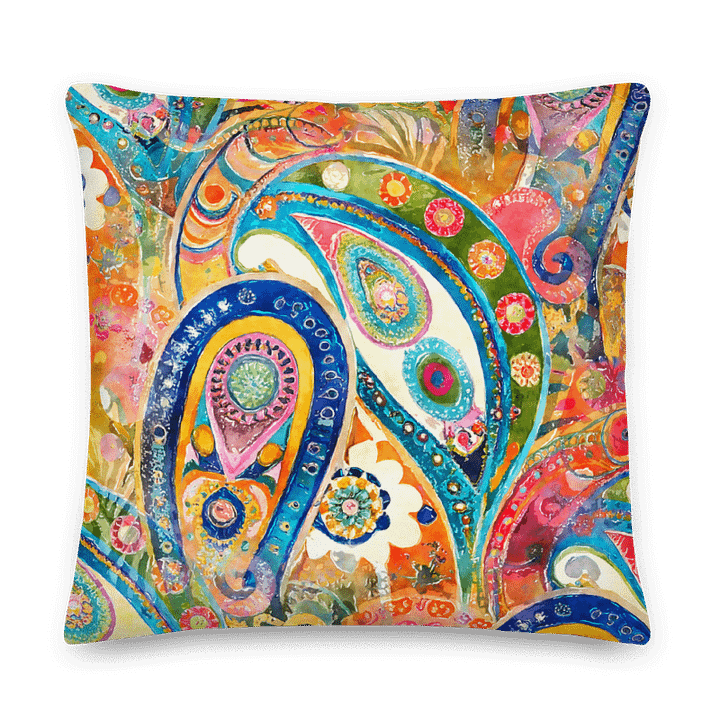 Paisley Dreams Premium Pillow product image (1)
