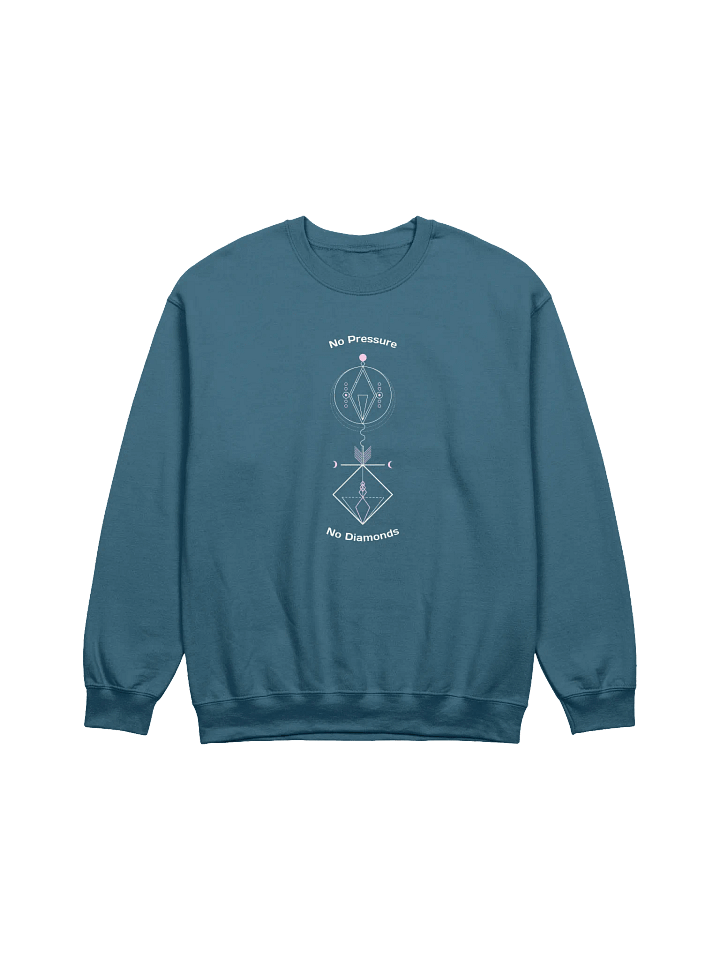 No Presure No Diamons Symmetry Crewneck Sweatshirt product image (1)