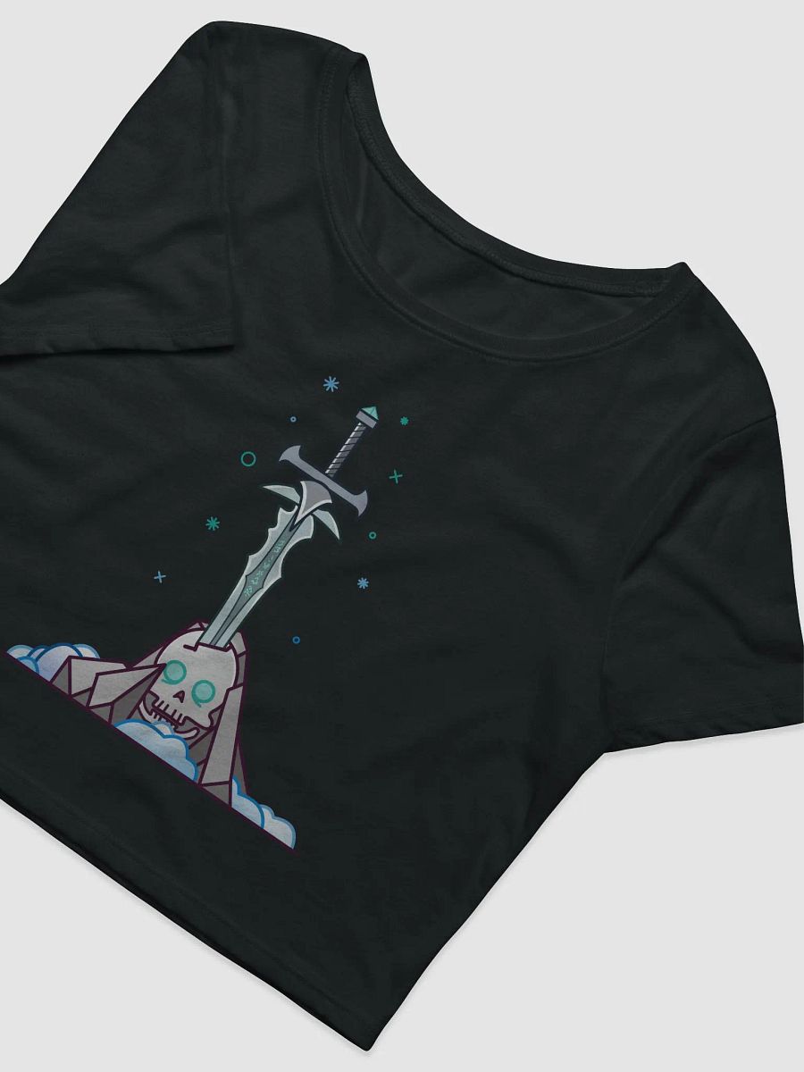 Sword in the Skull - Lich Variation - Crop Tee product image (5)