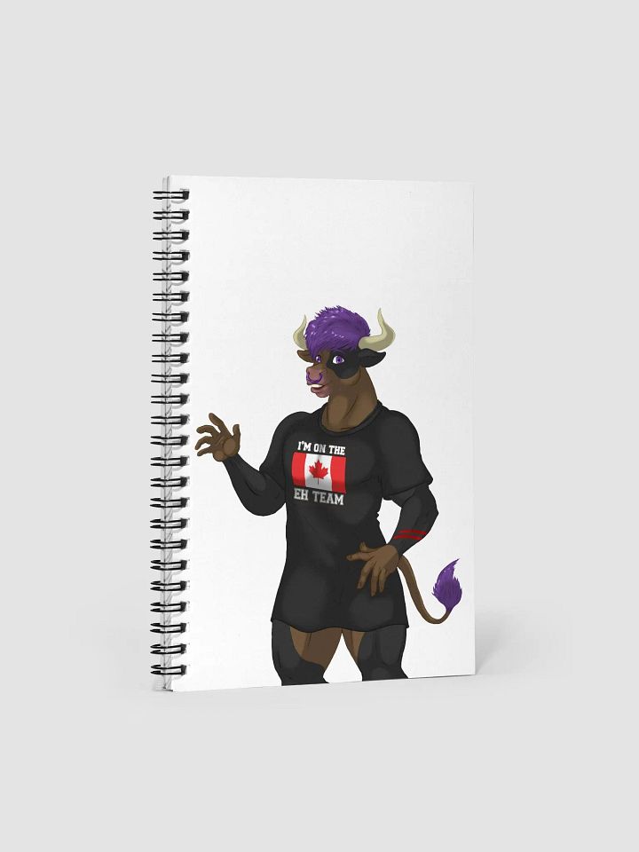 "Eh Team" Yuuma Spiral Notebook product image (1)