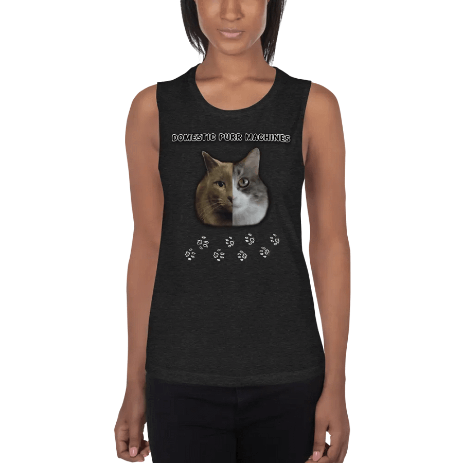 Domestic Purr Machines Flowy Muscle Tank product image (1)