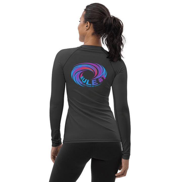 Rule #7 Women's Rash Guard Heat Wave product image (2)