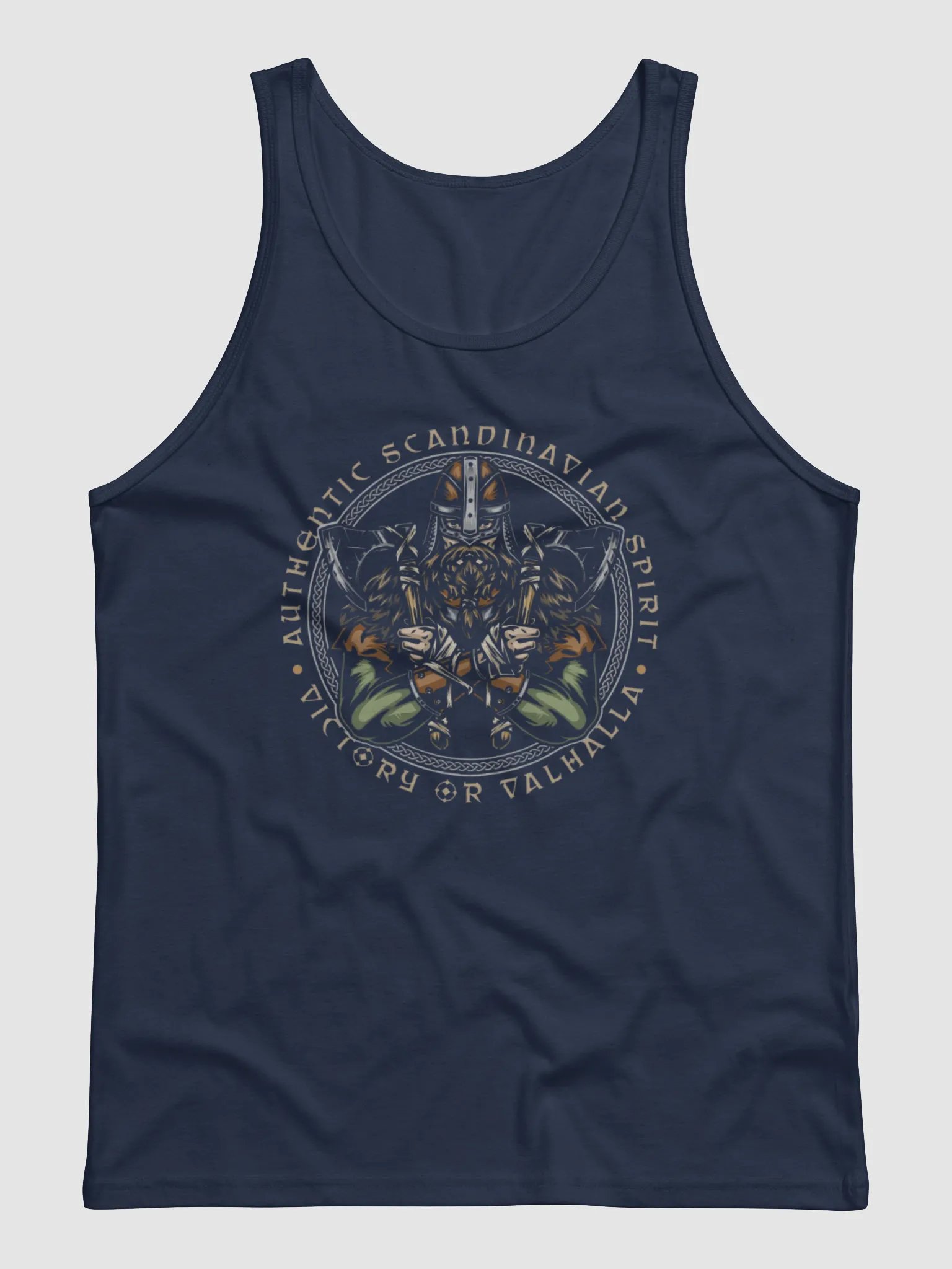 “Victory or Valhalla” Men's Warrior Training Vest product image (1)