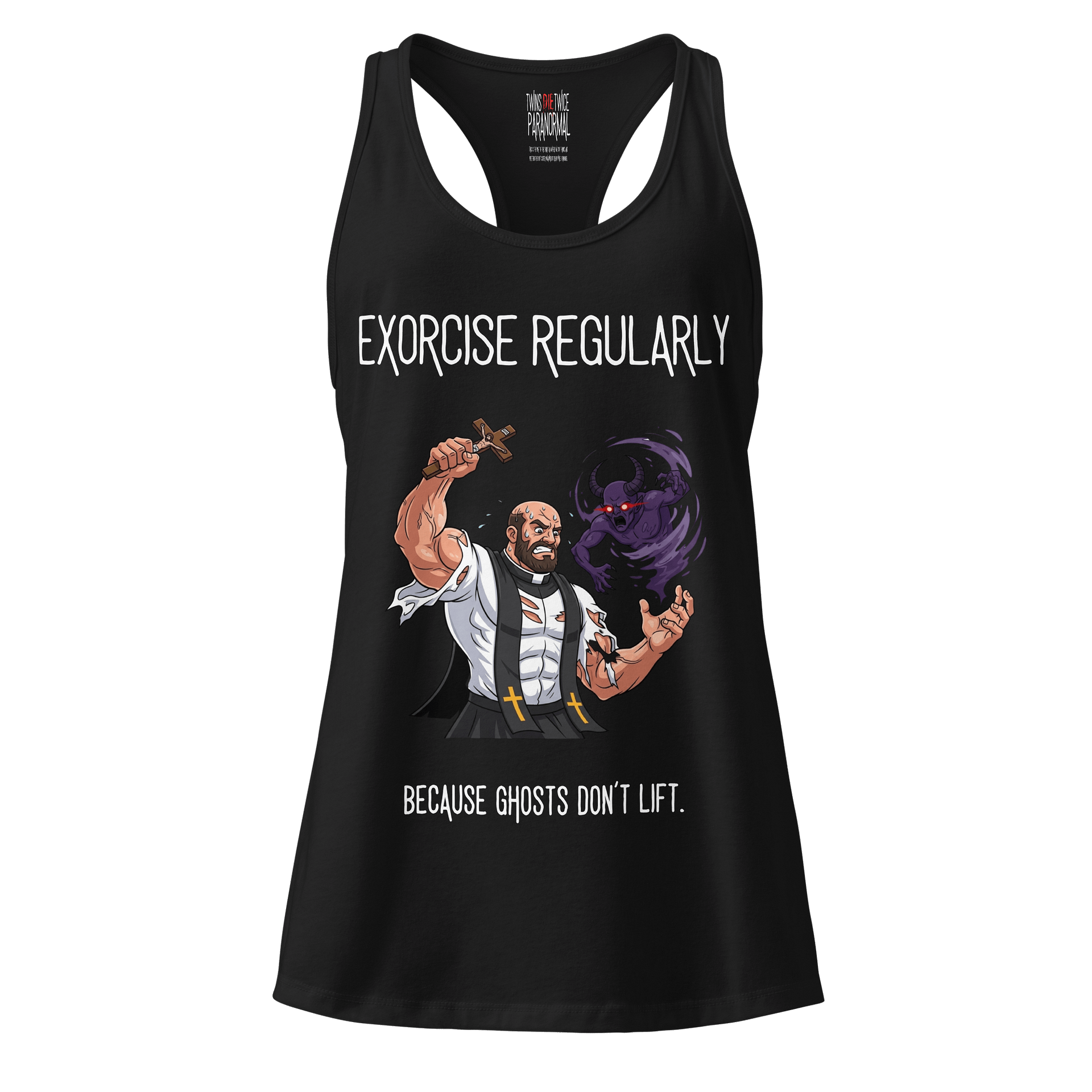 Exorcist Showdown Women's Racerback Tank product image (1)