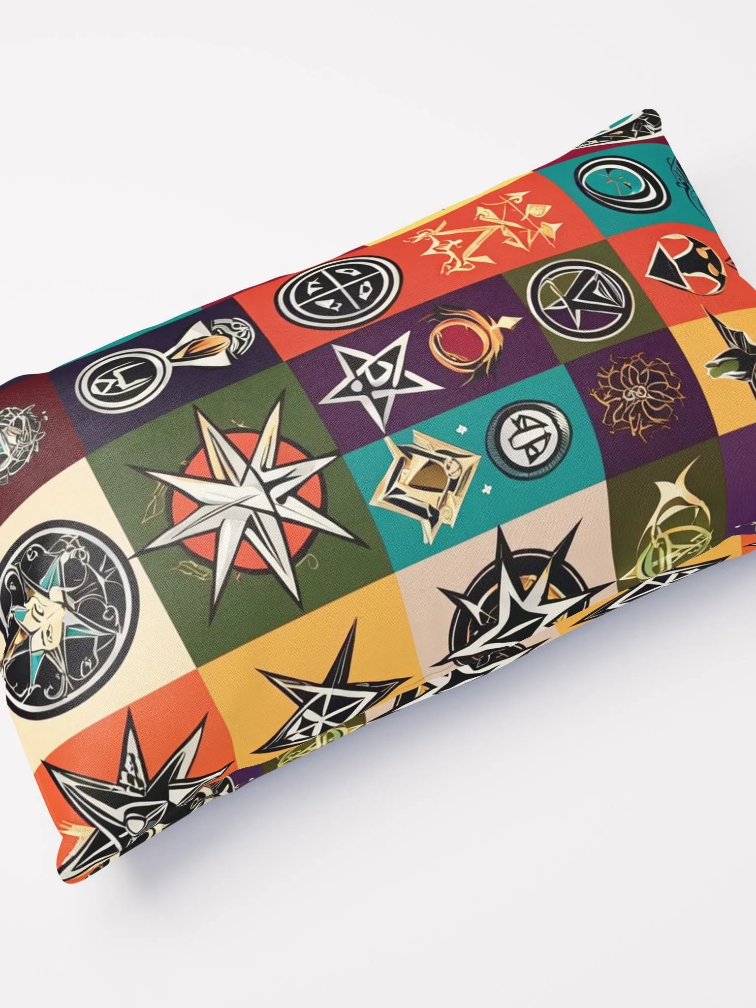 Brightly Coloured Symbology Cushion product image (4)