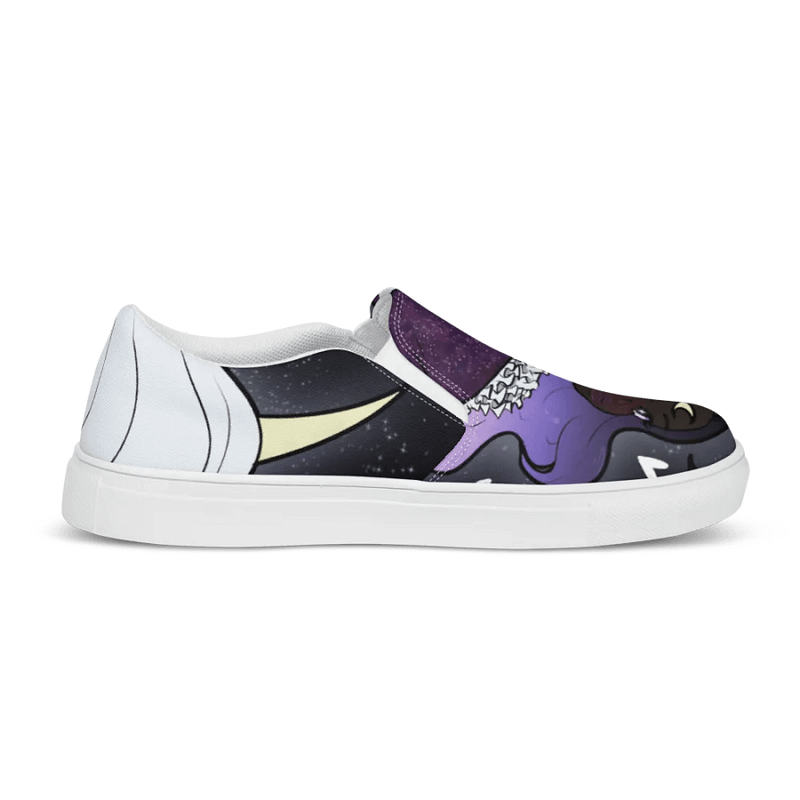 Crescent Princess - Slip On Womens Canvas Shoes product image (7)