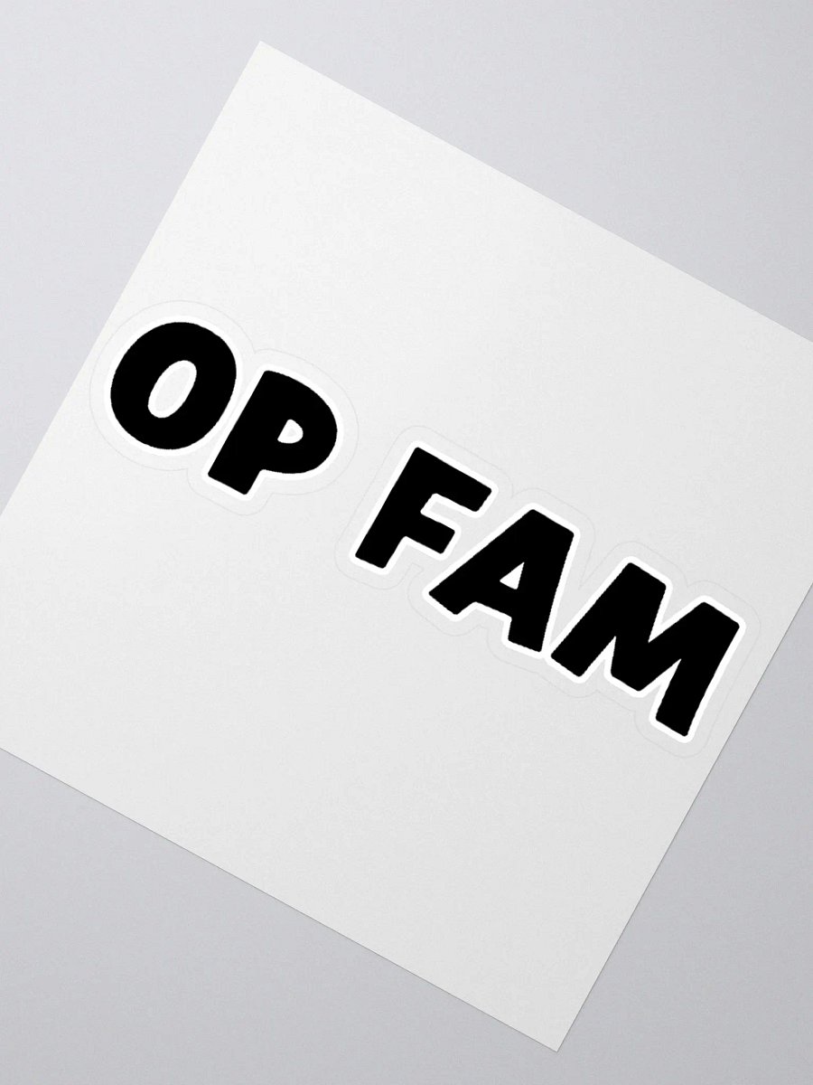 OP FAM sticker product image (2)