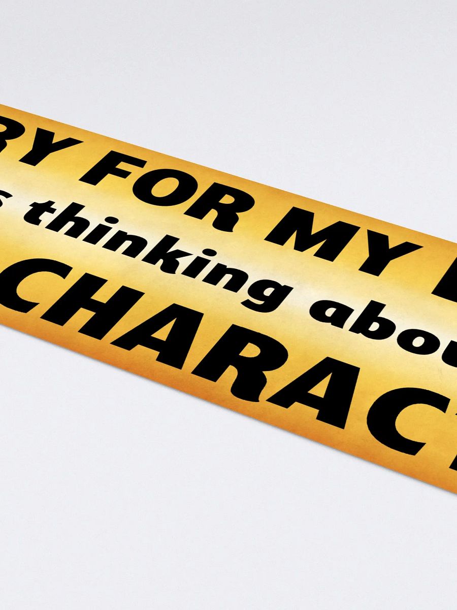 D&D Character Bumper Sticker product image (4)