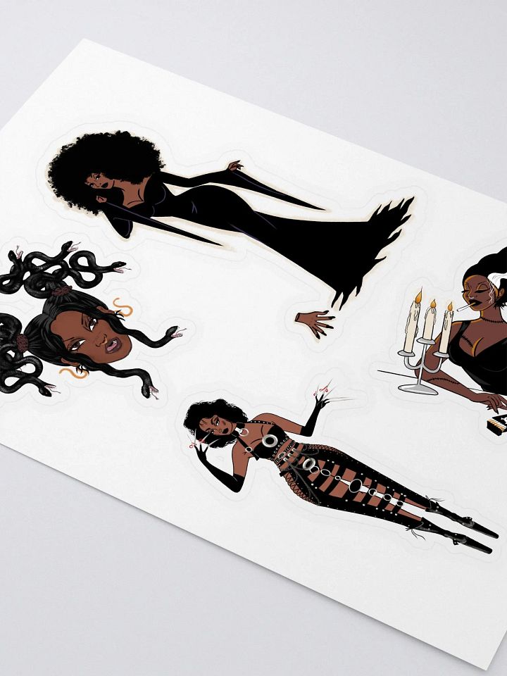 Halloween Ladies Sticker Sheet product image (2)