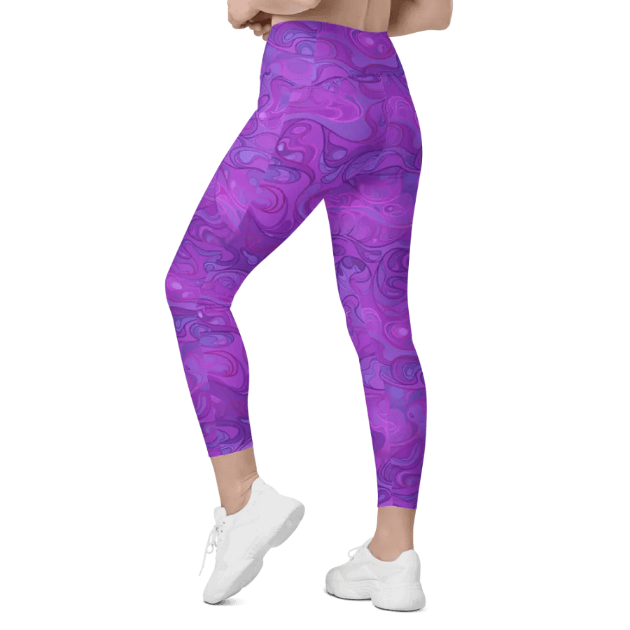 PURPLE SWIRL - Leggings product image (12)