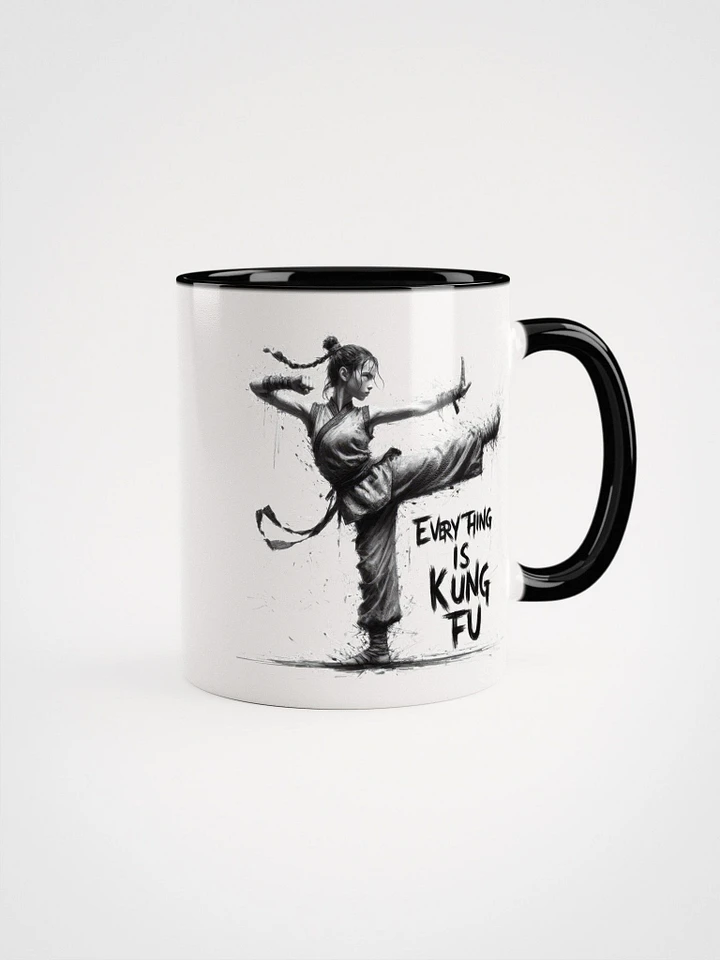 Kung Fu Kick Ceramic Mug product image (2)
