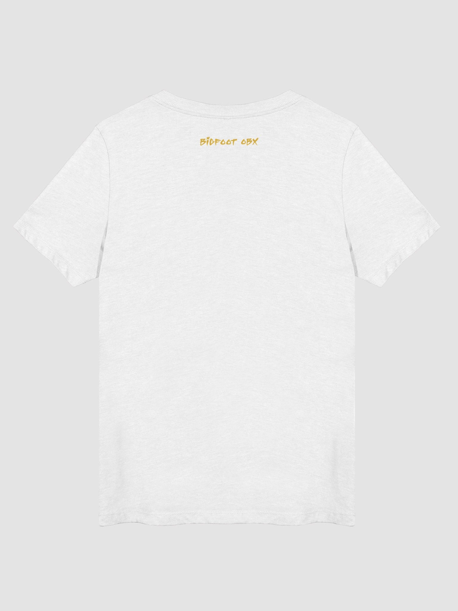 Destination Bigfoot Bronco Bigfoot Logo Bella+Canvas Women's Relaxed V-Neck T-Shirt (White) product image (2)