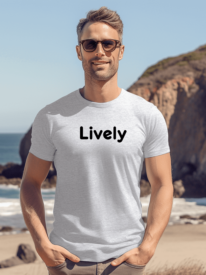 “Lively” Unisex Cotton Tee product image (1)