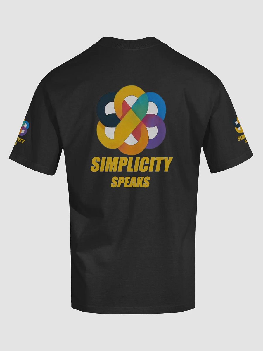 Simplicity Speaks Looped T-Shirt product image (23)