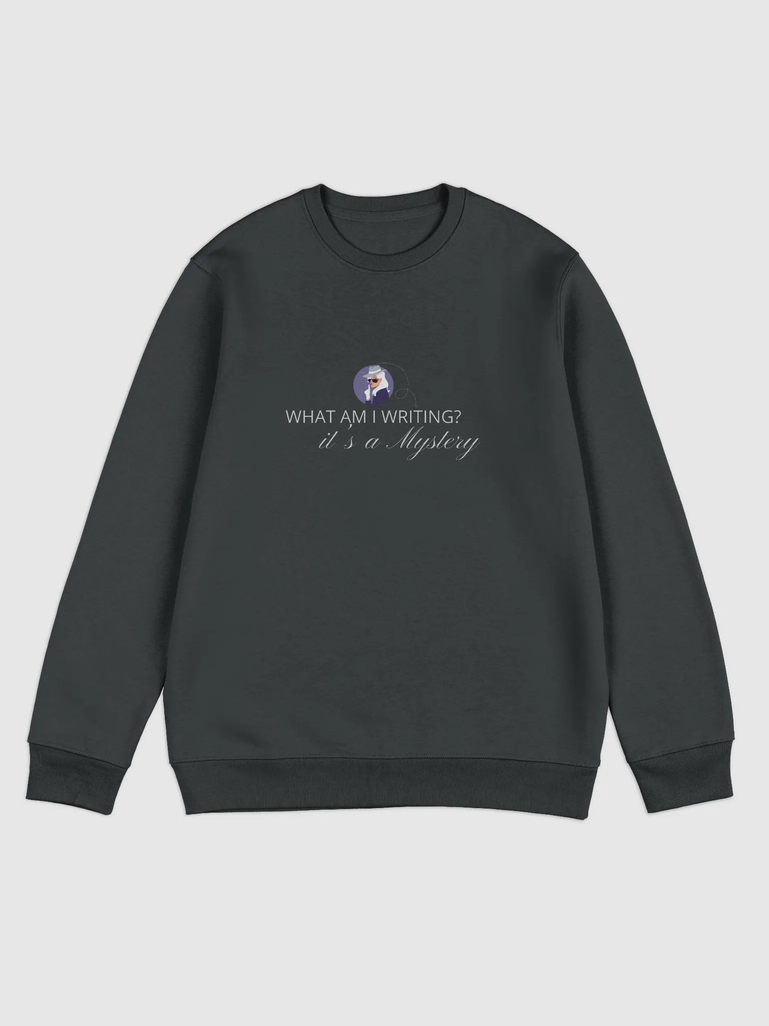 What am I writing? It's a Mystery Unisex Sweatshirt product image (1)
