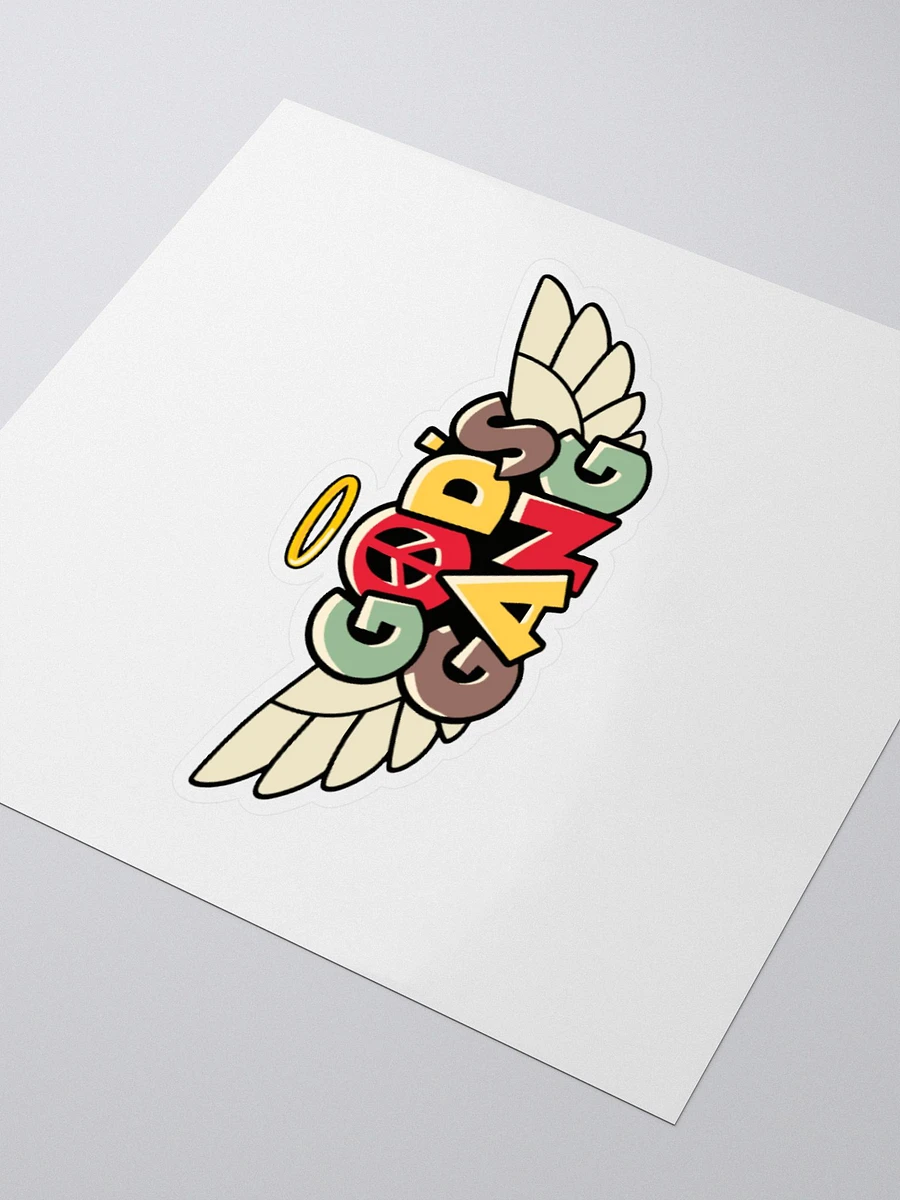 God's Gang Kiss Cut Stickers product image (3)