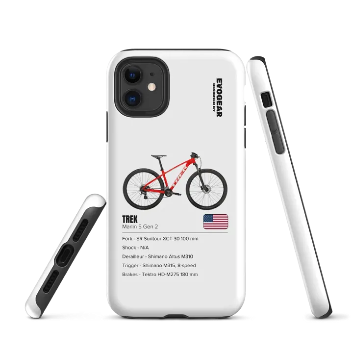 White Trek Marlin 5 Gen 2 iPhone Case product image (1)