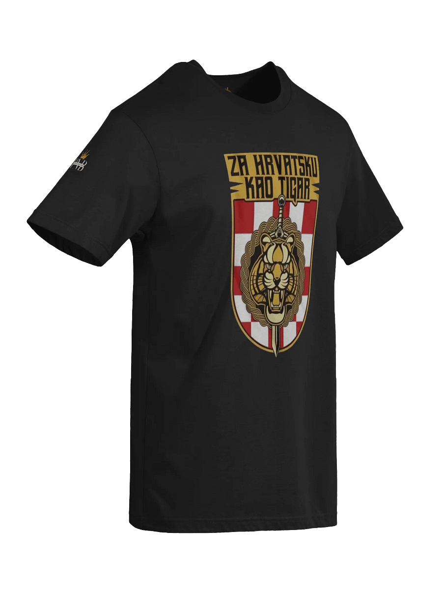 Za Hrvatsku Kao Tigar Patriotic Tee product image (10)