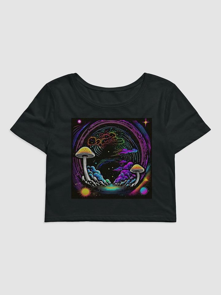 Psychedelic Celestial Weather Crop Top product image (1)