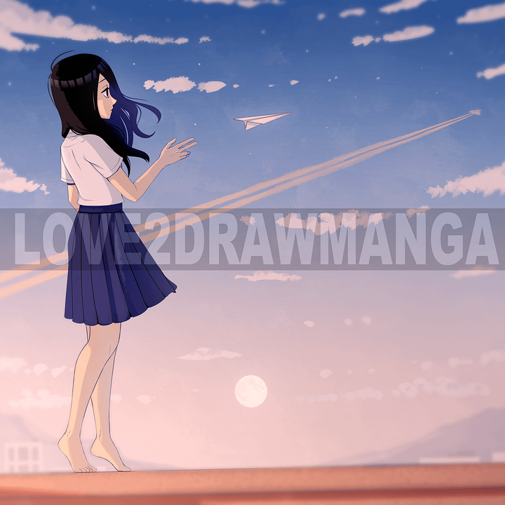 Paper Airplane - Original Art product image (2)