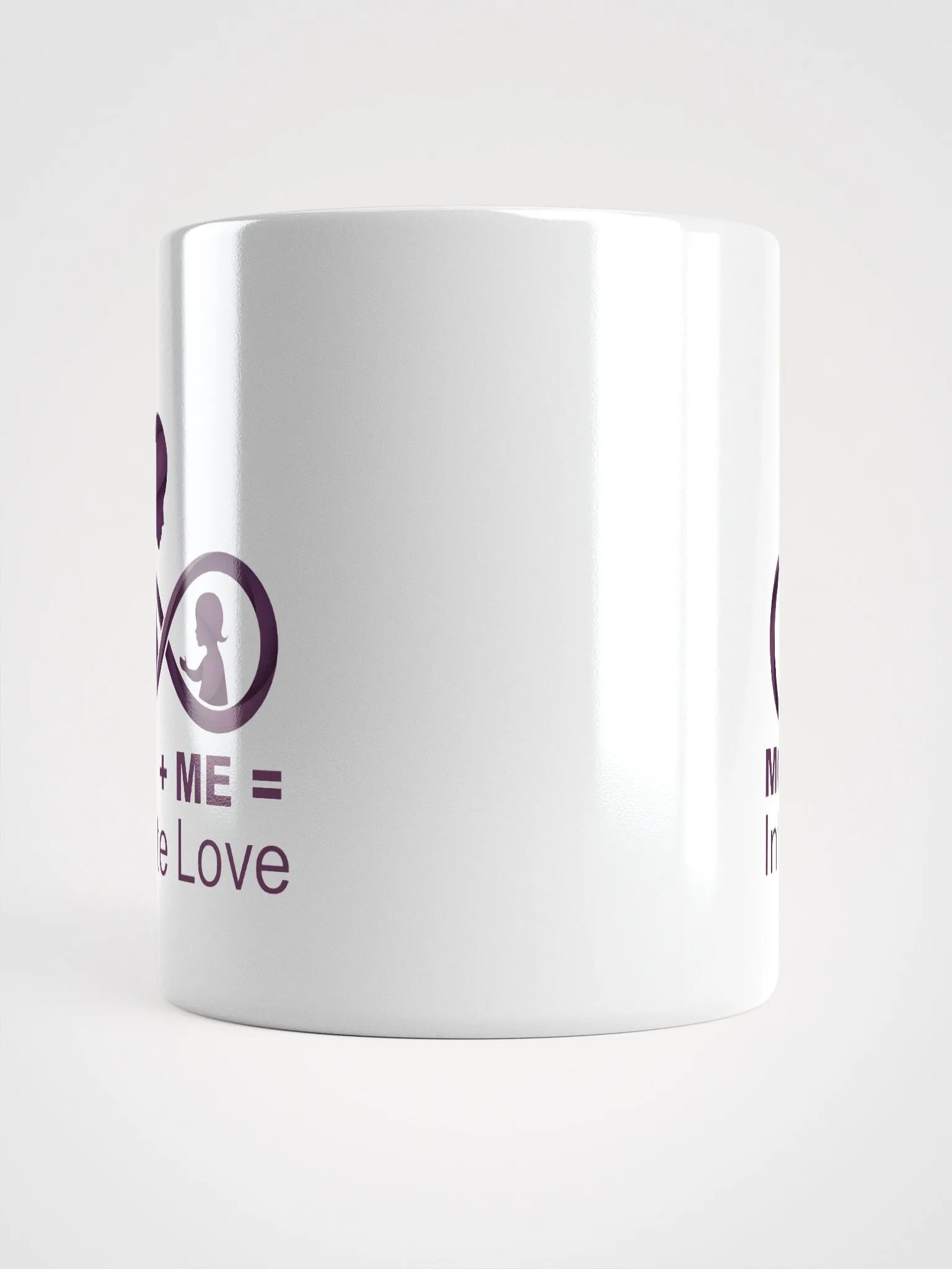 Mom + Me = Infinite Love | Mother's Day Glossy Mug product image (15)