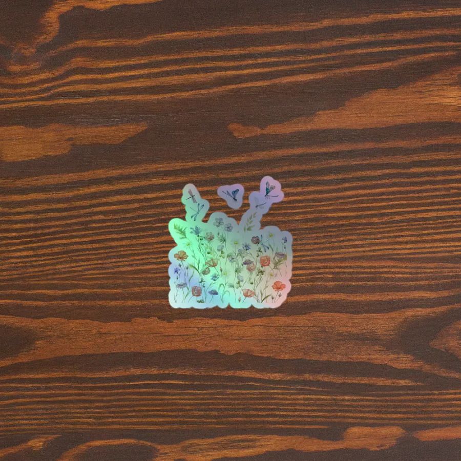 Enchanted Garden Holographic Sticker Set product image (5)