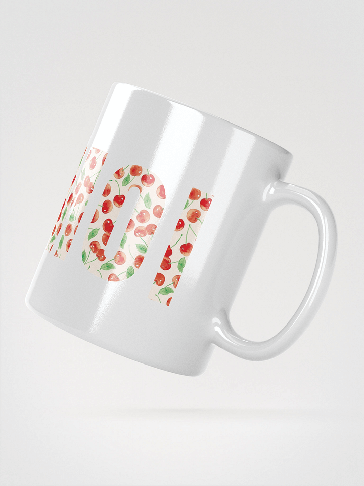 Mug Blanc Toi et Moi - Décor Cerises de Provence - Cadeau Couple product image (2)