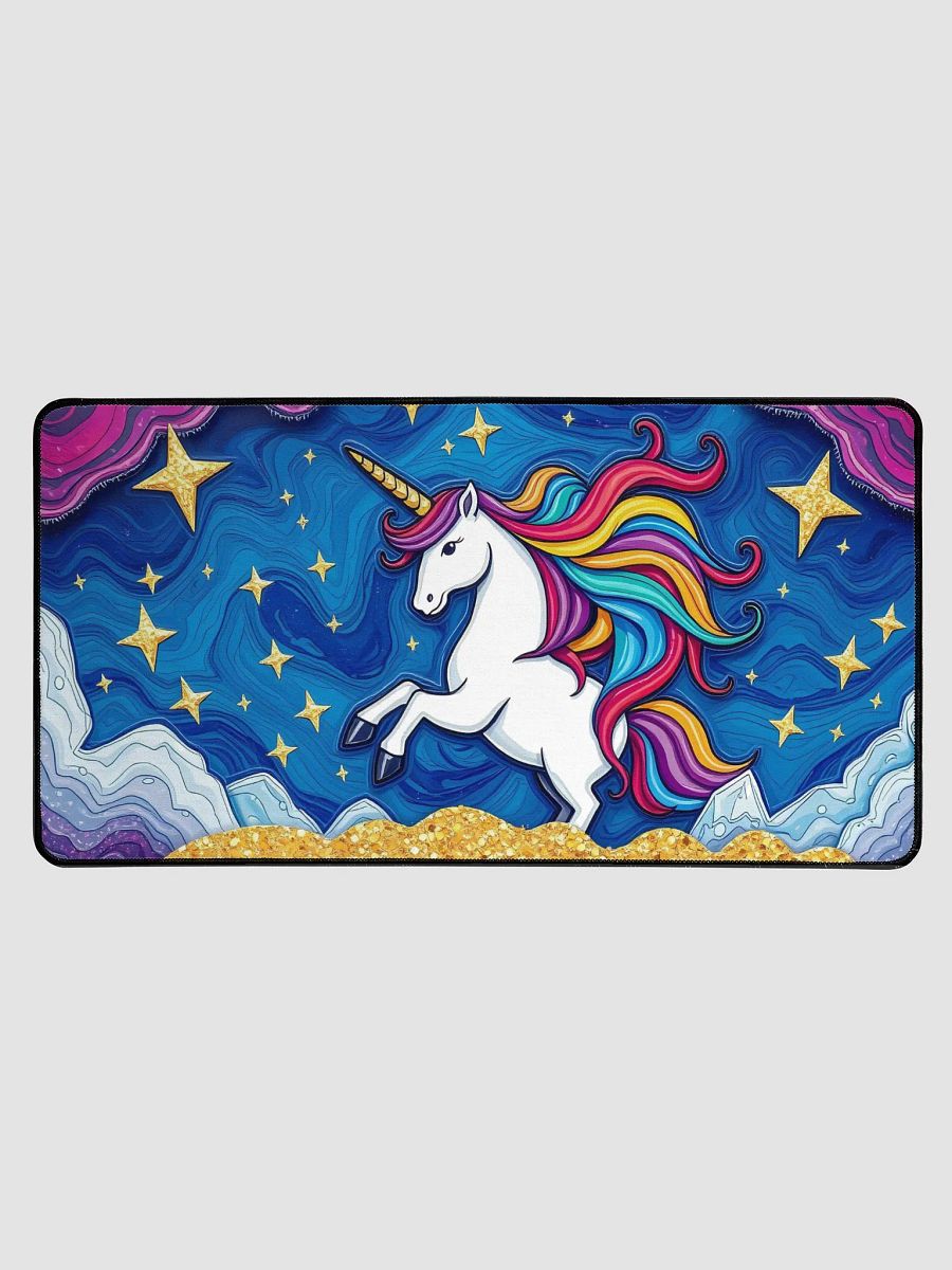 Whimsical Unicorn Magic Desk Mat product image (1)