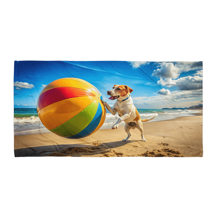 Vibrant Beach Sublimated Towel product image (1)