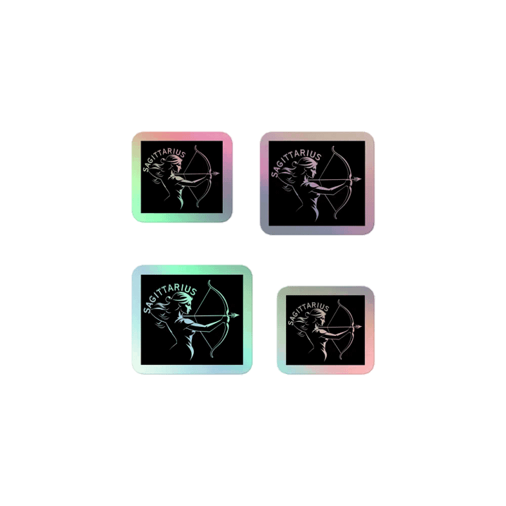 Sagittarius Archer Holo Sticker Pack product image (1)