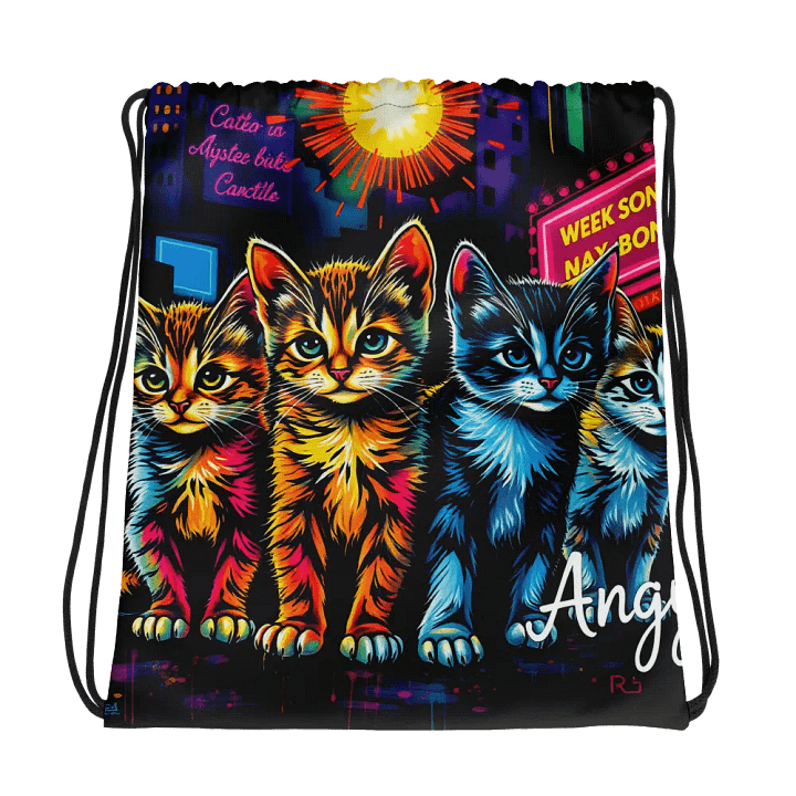 Urban Jungle Drawstring Backpack product image (1)