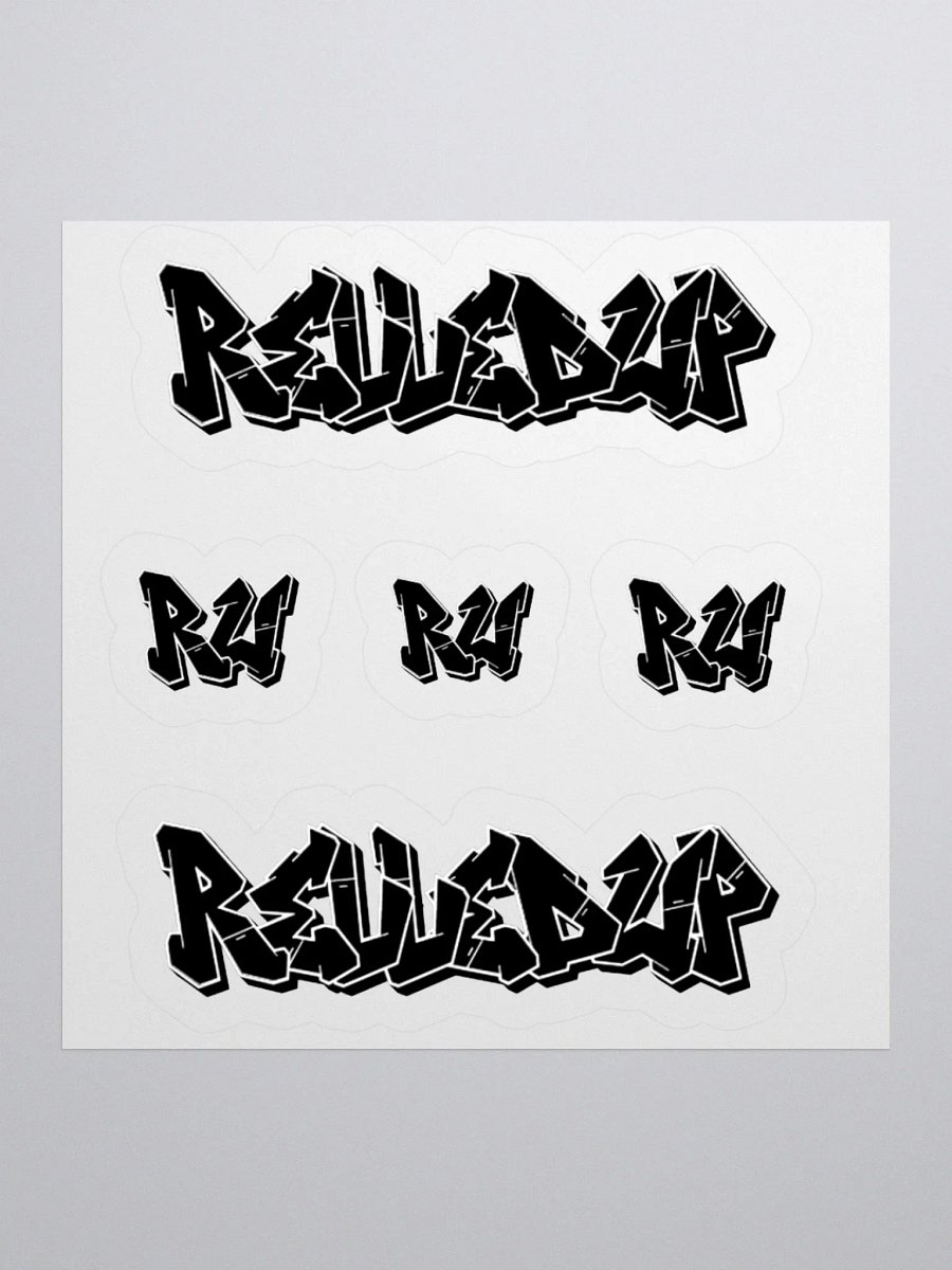 Revved Up RU Graffiti Kiss Cut Stickers product image (3)