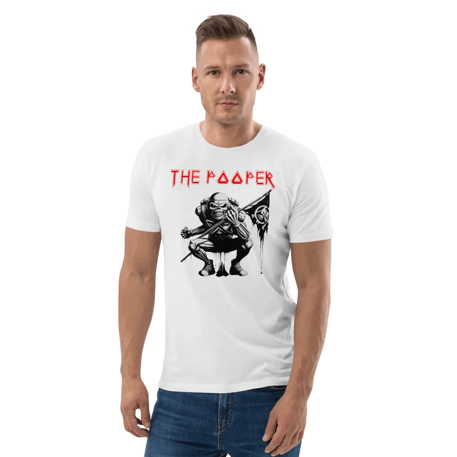 PARODY IRON MAIDEN THE POOPER FUNNY SHIRT MEN WOMEN product image (4)