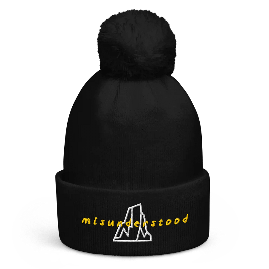 Misunderstood Yellow Pom-Pom Beanie product image (1)