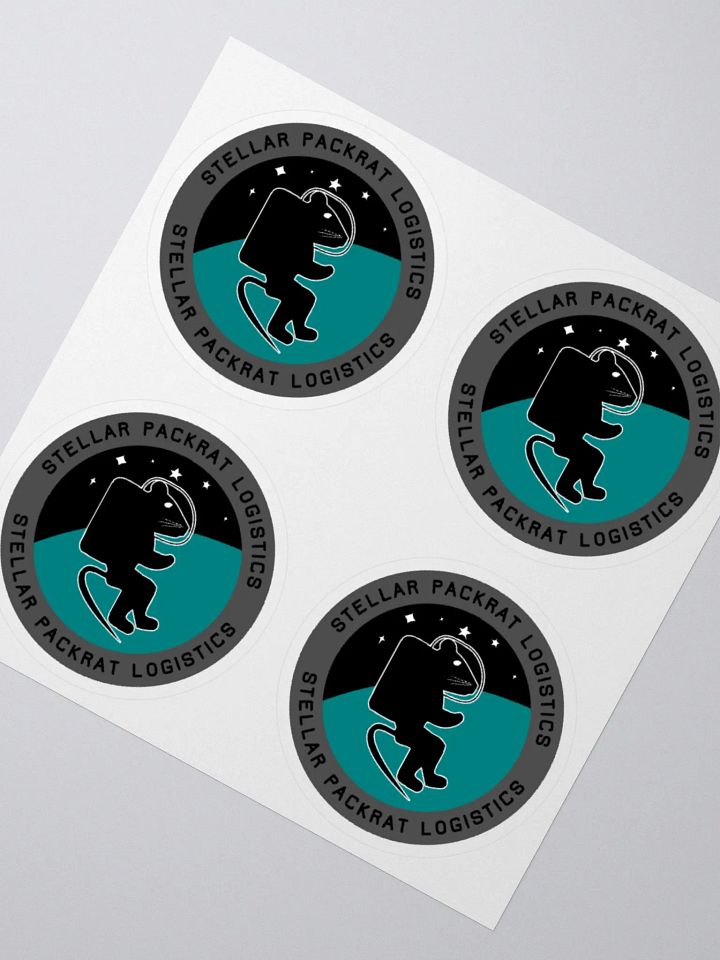 Stellar Packrat Logistics x 4 stickers product image (6)