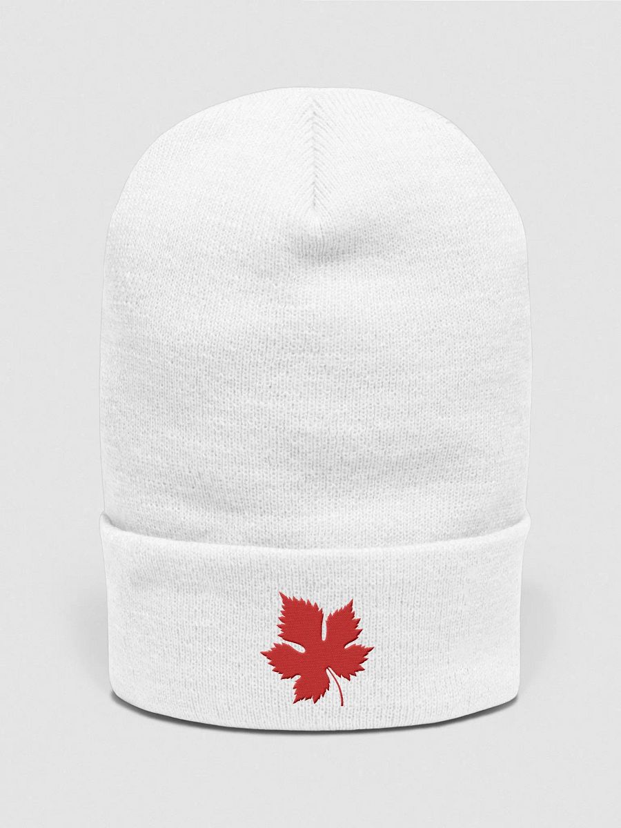 Maple Leaf Cuffed Beanie product image (31)