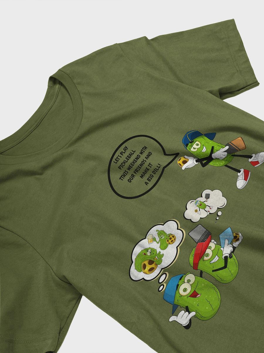 Pickleball Make It A Big Dill Supersoft T-Shirt product image (31)