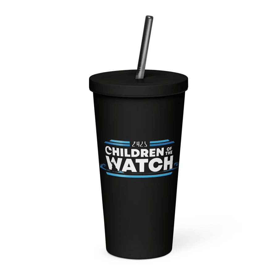 The Watch Tumbler with Straw product image (1)