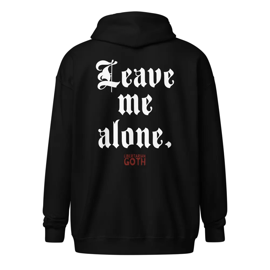 Leave Me Alone Zip Hoodie product image (1)