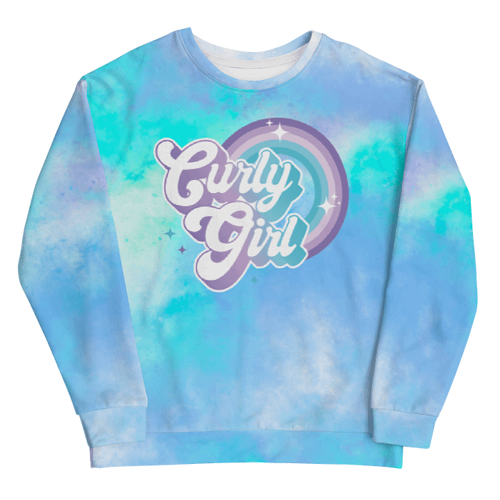 Curly Girl Tie-Dye Crewneck product image (2)