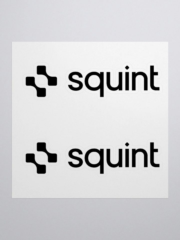Squint Sticker product image (1)