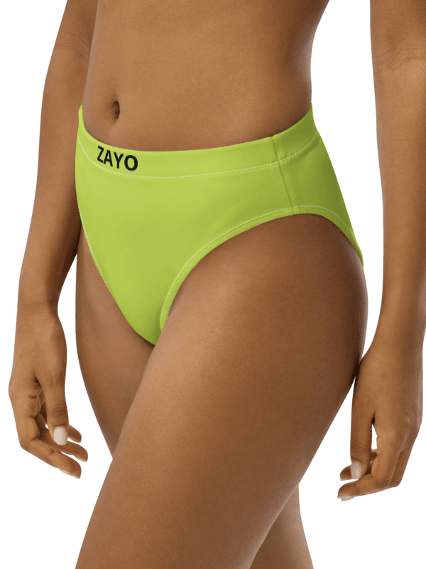 ZAYO Bold Lime High Waisted Bikini Bottom product image (5)