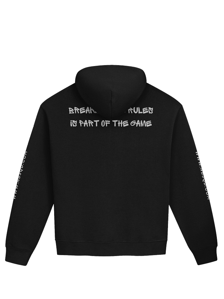 Noobsquad “NBSQD Graffiti – Break The Rules, It’s Part of The Game” Men’s Hoodie BLK product image (2)