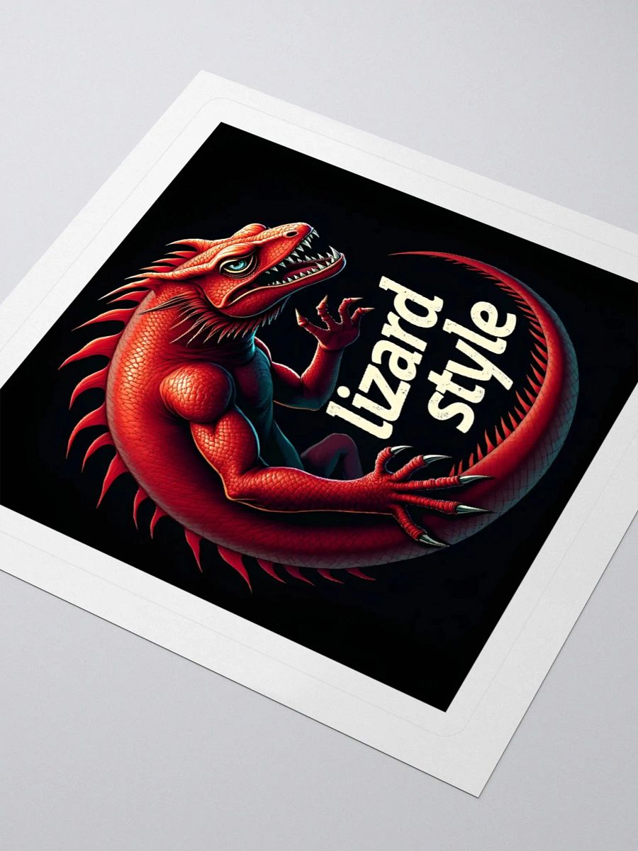 Lizard Style Sticker product image (9)