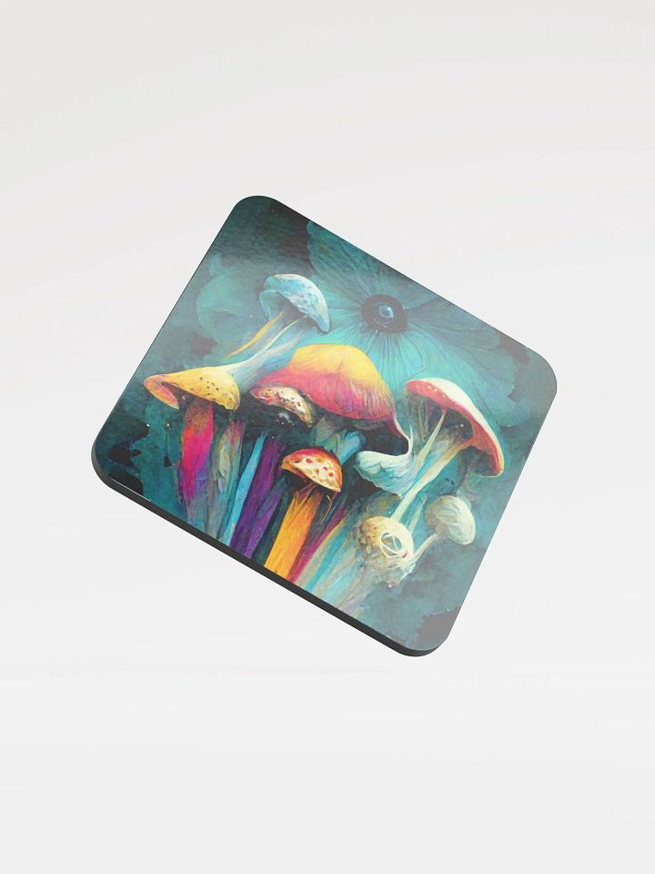 Vibrant Mushroom Medley Coaster Set product image (1)