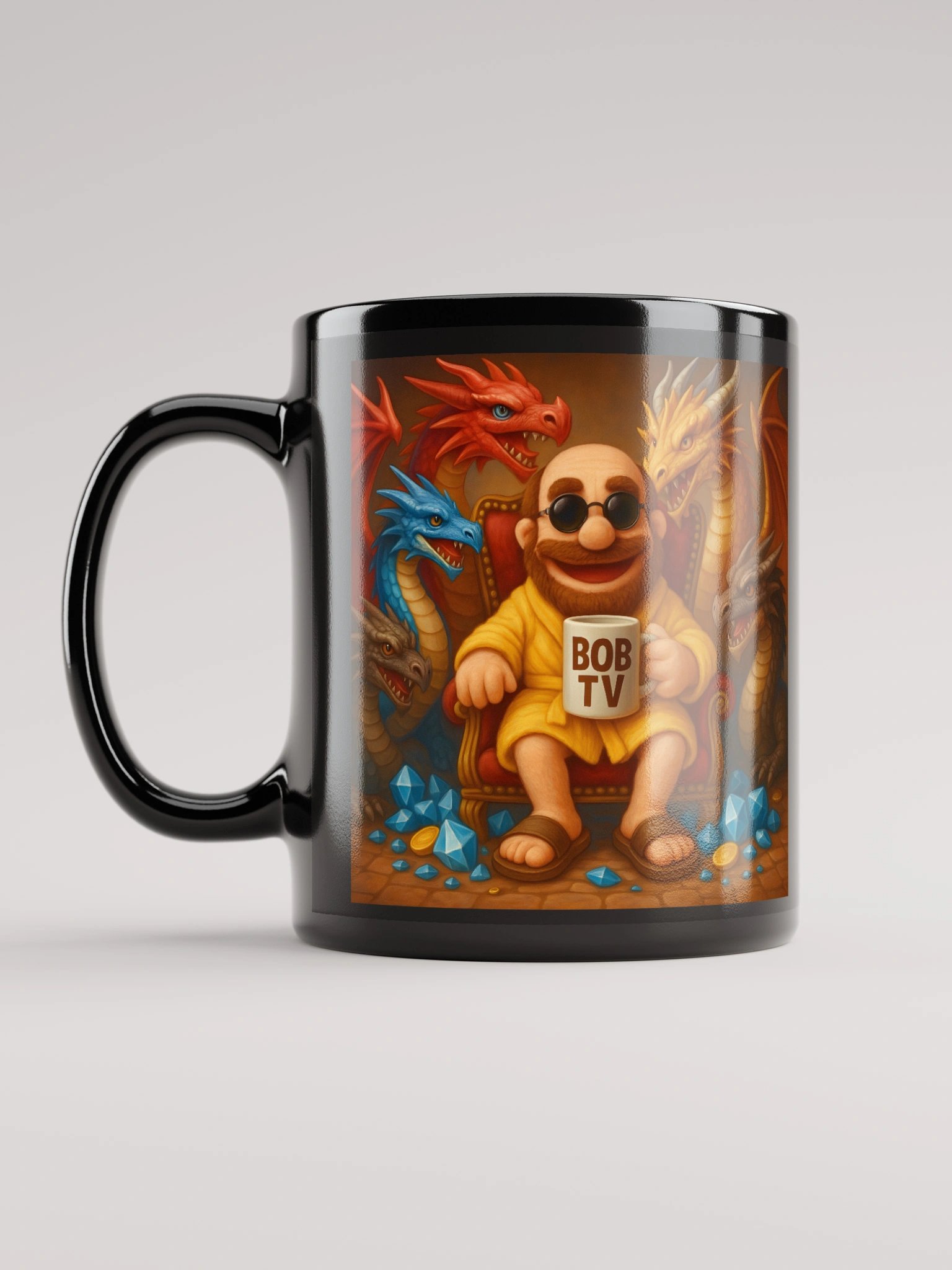 BOB TV Black Mug product image (11)