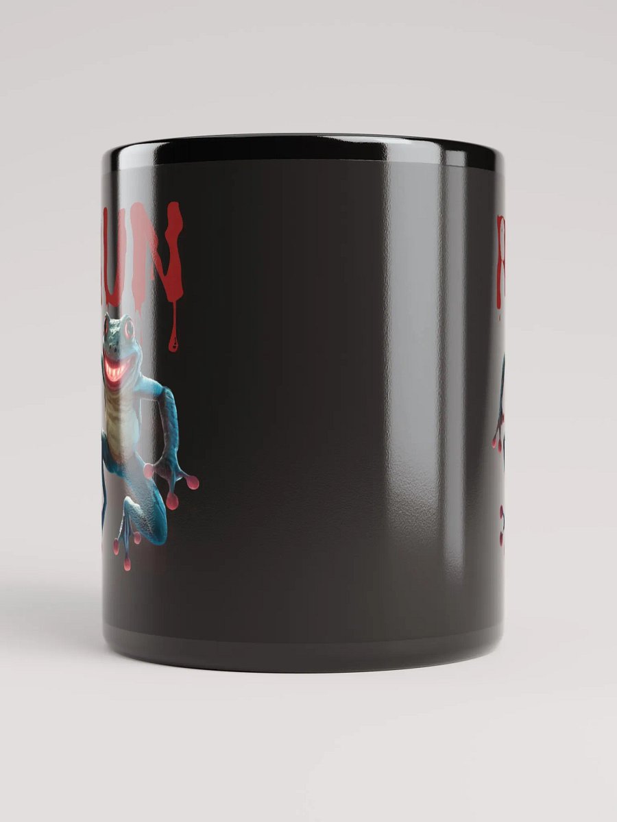 Scary Frog Black Mug product image (5)