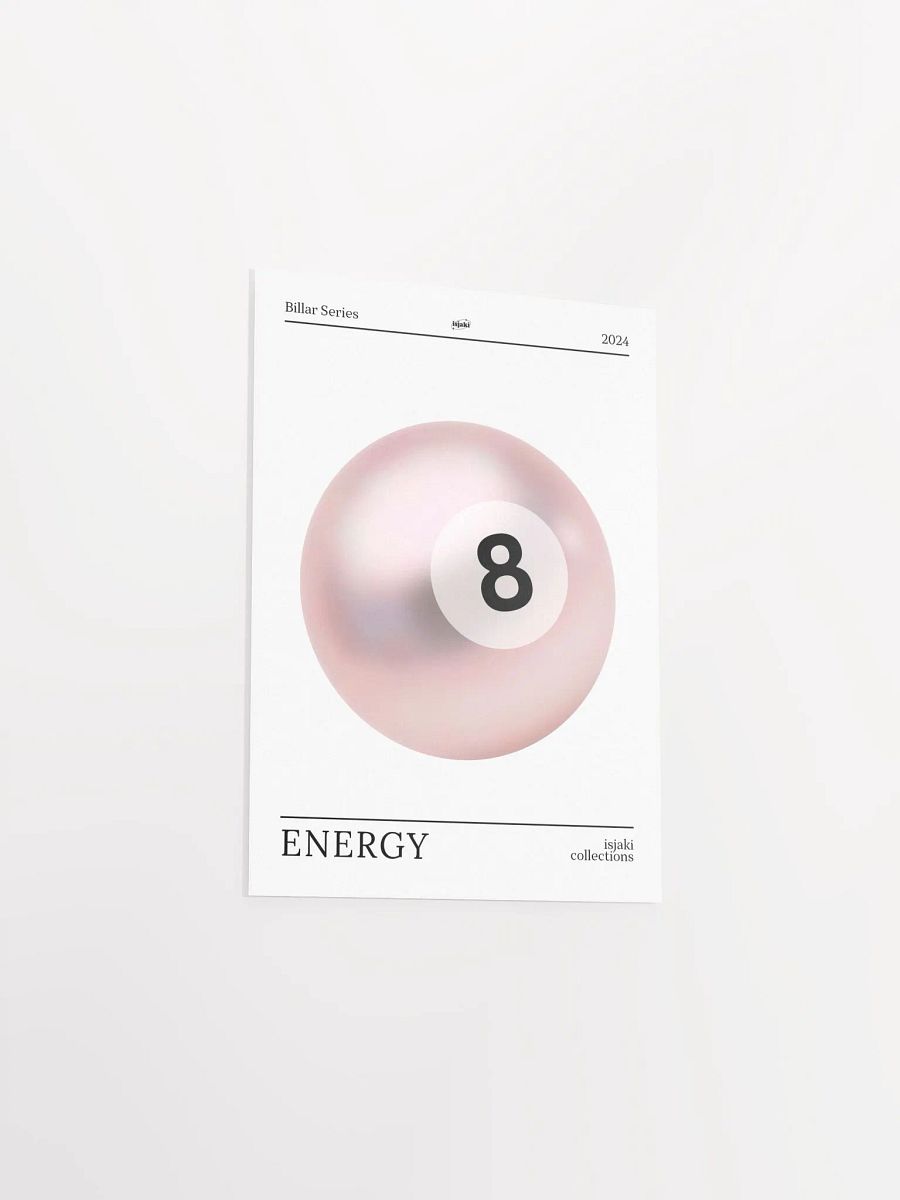 Pink 8 Ball (Energy) Print product image (7)