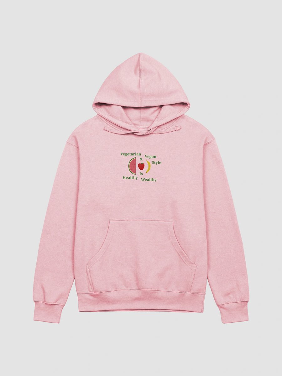 Healthy Wealthy Vegan Hoodie product image (1)